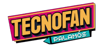 Logo de Tecnofan, col·laborador del Saló de Tecnologia i Manga de Roses
